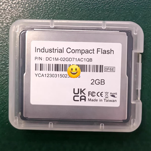 DC1M-02GD71AC1QB/宜鼎innodisk工业级CF卡/iCF9000/容量2GB