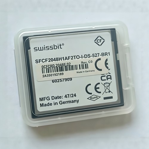 SFCF2048H1AF2TO-I-DS-527-BR1德国Swissbit工业级CF卡 2GB贝加莱