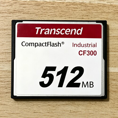 Transcend创见工业级CF卡512MB型号CF300