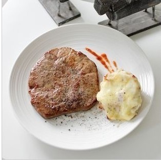 外贸原单瓷器餐具英国牛扒盘