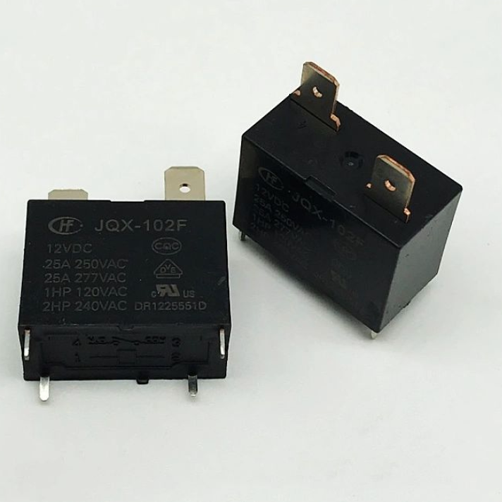 JQX-102F-12VDC HF2160-1A-12DE JQX-62F 012-1H空调热水器继电器