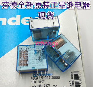 40.31,40.31.9.024.0000-24vdc原装finder芬德继电器