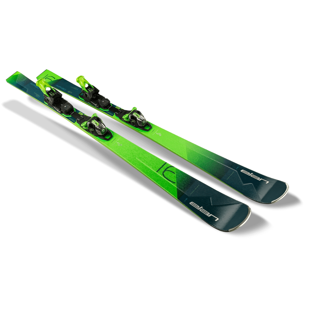 elan成人滑雪双板amphibio飞豹16全地域高级板钛合金新款