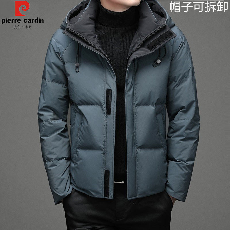 新款休闲加厚冬季白鸭绒外套潮