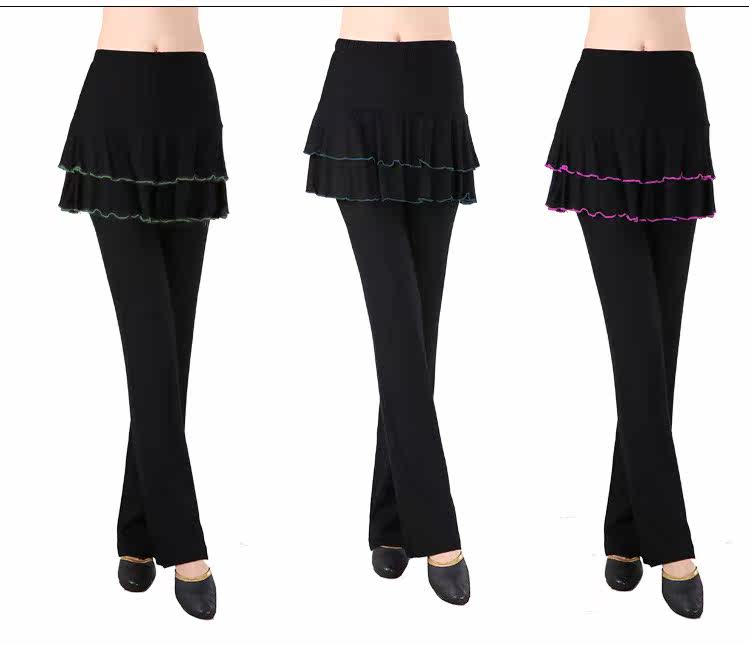 廣場舞服裝新款裙褲牛奶絲拉丁舞褲跳舞褲長褲子女春夏季舞蹈褲裙在類目 女裝/女士精品, 唐裝/民族服裝/舞臺服裝, 民族服裝/舞臺裝中 - 來自Buy2taobao.com提供專業的淘寶代購服務