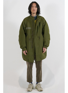 AMATCH M65 M51 PARKA美军鱼尾大衣军版长款风衣棉衣内胆工装夹克