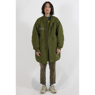 M65 风衣棉衣内胆工装 M51 长款 夹克 PARKA美军鱼尾大衣军版 AMATCH