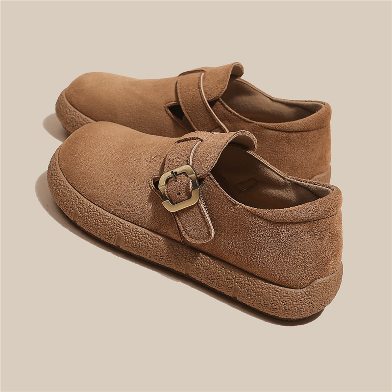 【甄选推荐】乐福单鞋女新款勃肯