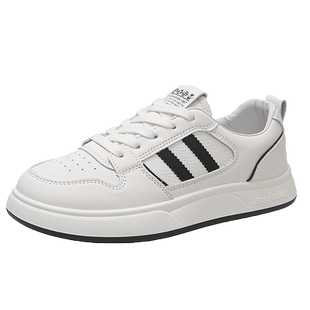 德训小白鞋女生百搭春秋平厚底2026夏季新款超火爆单休闲运动板鞋