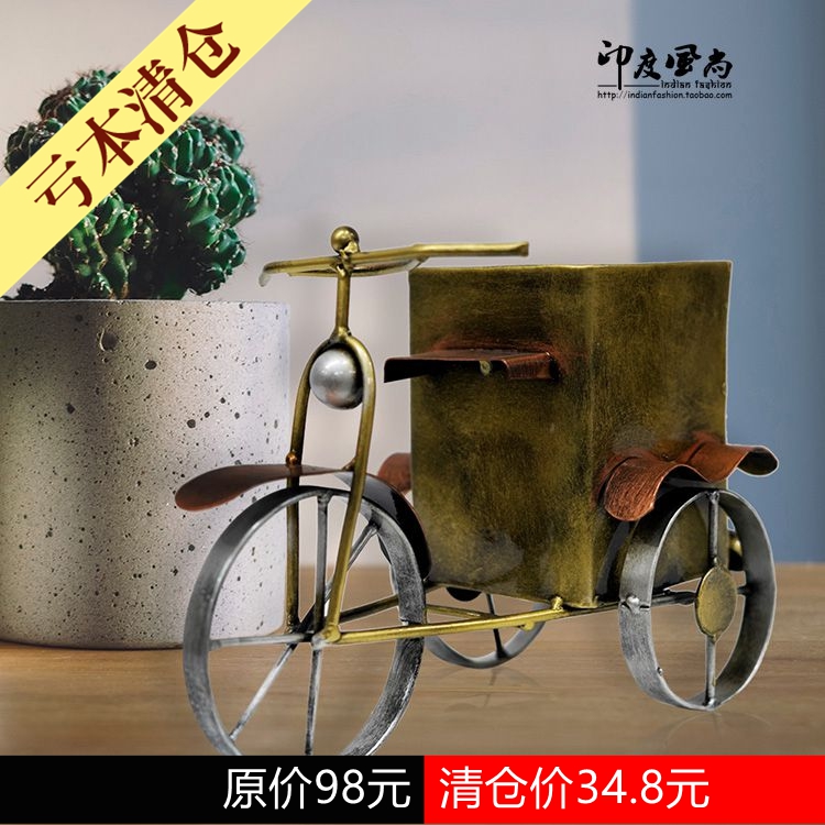 印度风尚 创意客厅红酒架摆件欧式酒吧餐厅酒柜装饰品酒架装饰