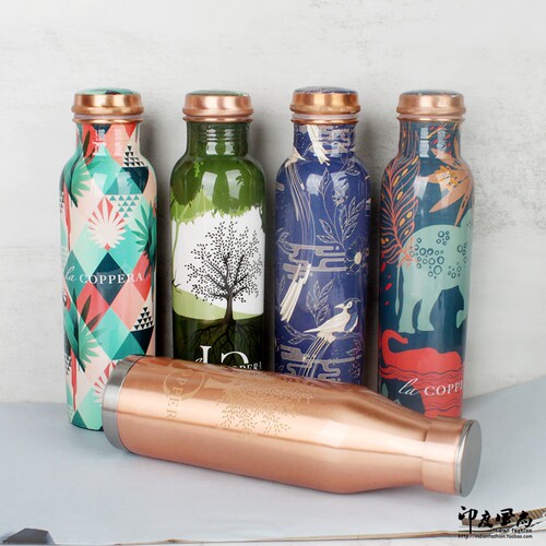 印度风尚纯铜东南亚手工冷水瓶