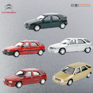 拓意合金车模1/64雪铁龙富康仿真男孩玩具轿车摆件金属小汽车模型