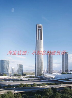 【SOM】杭州西站枢纽金钥匙399.8米中标方案文本50页 杭州第一高