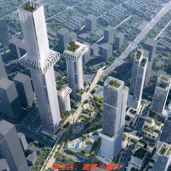 【10Design】深圳北站核心区城市规划设计及超级门户设计方案313P