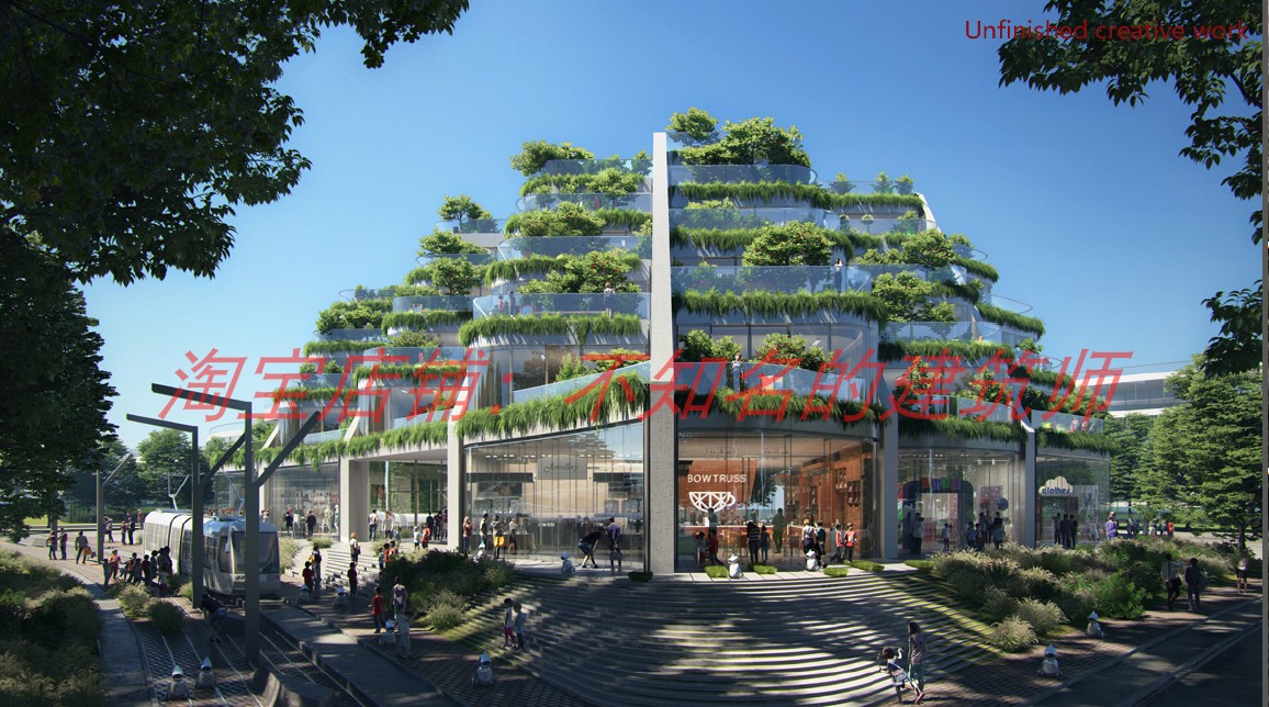 【肃木丁】成都未来科技城国际教科园教学楼设计方案简本