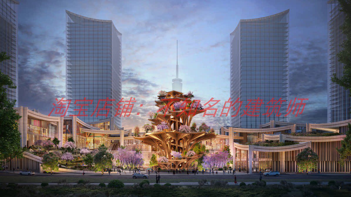 【英国Heatherwick】西安华润万象城商业100%SD方案设计文本170页