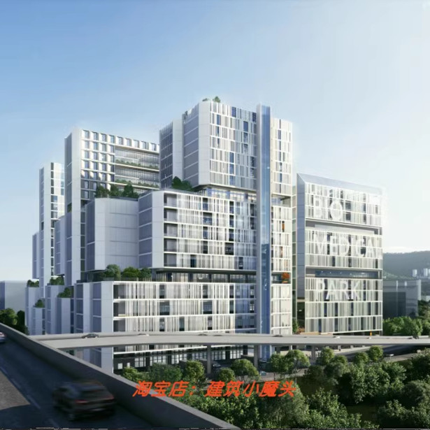 【A*BE】深圳盐田后方陆域产业园建筑方案文本136页 270M 2023.10
