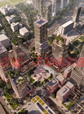 【KPF】深圳前海前湾金地中集综合体项目方案设计文本117P