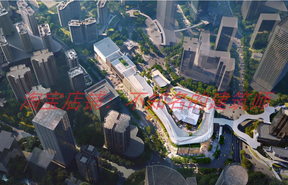 【KPF】华润香港置地重庆江北区观音桥商业综合体建筑方案文本91P