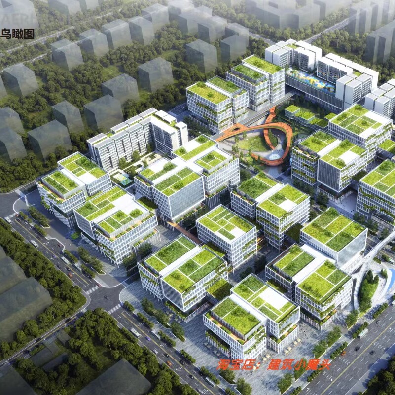 深圳中粮前海智慧城工业园景观方案文本186页 268MB 2022.5