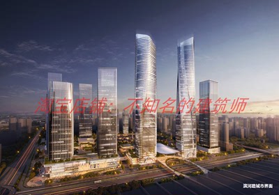 深圳皇岗村城市更新设计方案162P304兆 福田CBD巨无霸旧改项目