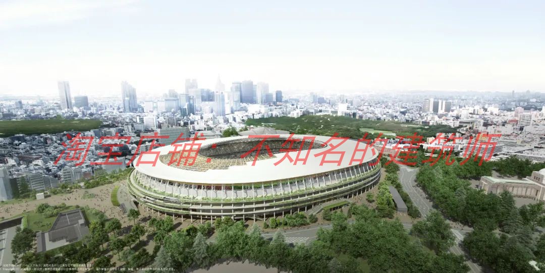 【隈研吾】东京奥运主场馆:新国立竞技场方案技术提案118P300M