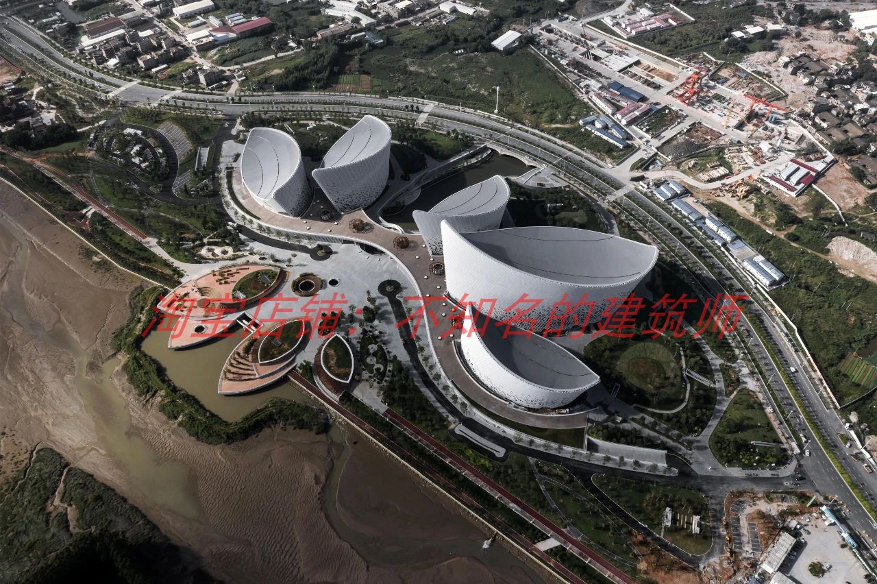 【佩卡·萨米宁】海峡文化艺术中心效果实景技术图3DMax模型2.68G