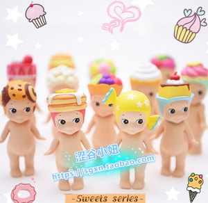 sonnyangel马卡龙甜点头饰糖果冰激凌SonnyAngel丘比天使娃娃公仔