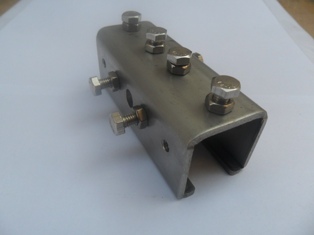 不锈钢接头天车行车滑轮,扁线滑轮电缆滑槽导轨C30驳接