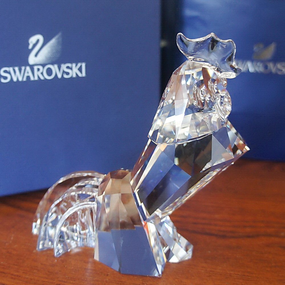 特价现货附小票 施华洛世奇 象征系列之雄鸡报晓水晶摆件 659246