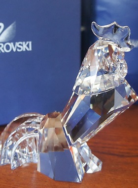 施华洛世奇象征系列雄鸡报晓摆件