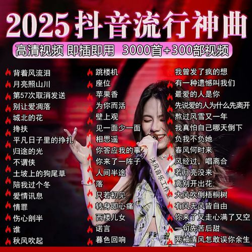 2025抖音新歌音乐车载u盘
