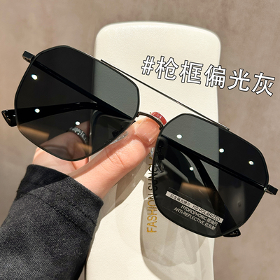 高清尼龙偏光飞行员墨镜男款