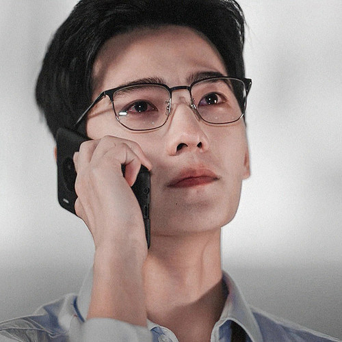 超轻眼镜男潮痞帅可配度数