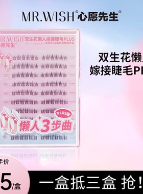 心愿先生双生花plus太阳花假睫毛