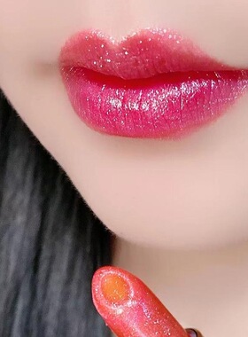 水润蜜桃粉爆闪温变口红少女感素颜减龄不沾杯果冻黄皮显白提气色