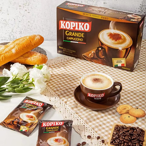 可比可卡布奇诺咖啡配送巧克力粉