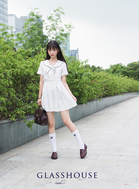 【清仓】百合学园**玻璃温室GlassHouse*原创JK制服