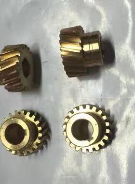 长沙金岭机床厂CW60163车床配件686快速走刀电机斜齿轮Z20内孔18