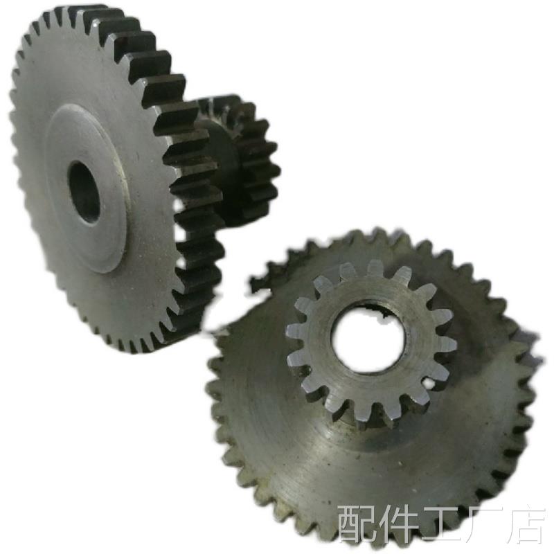 兰州机床CW163D/CW6180D车床配件3063D尾座双联齿轮Z616/40内孔15