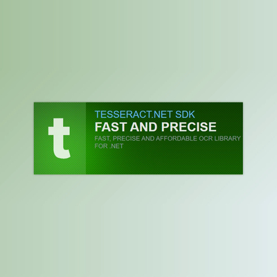 Patagames Tesseract .NET SDK v1.15.342