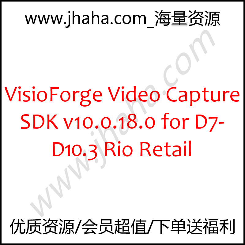 VisioForge Video Capture SDK v10.0.18.0 for D7-D10.3