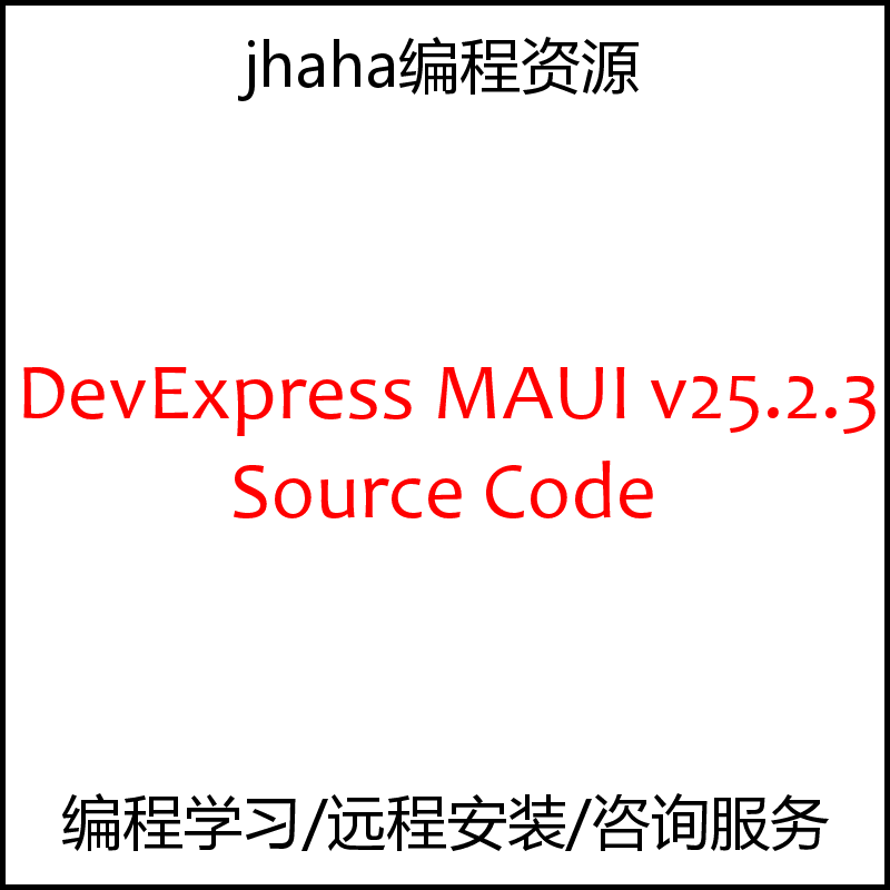 DevExpress MAUI v25.2.3 Source Code