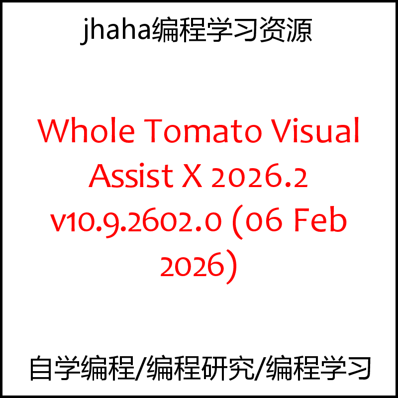 Whole Tomato Visual Assist X 2026.2 v10.9.2602.0