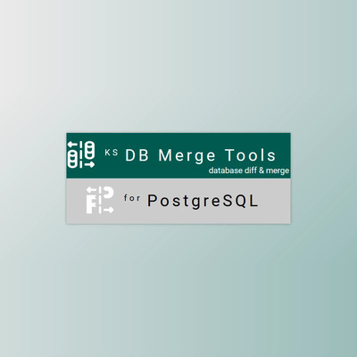 KS DB Merge Tools for PostgreSQL Pro v1.12.1