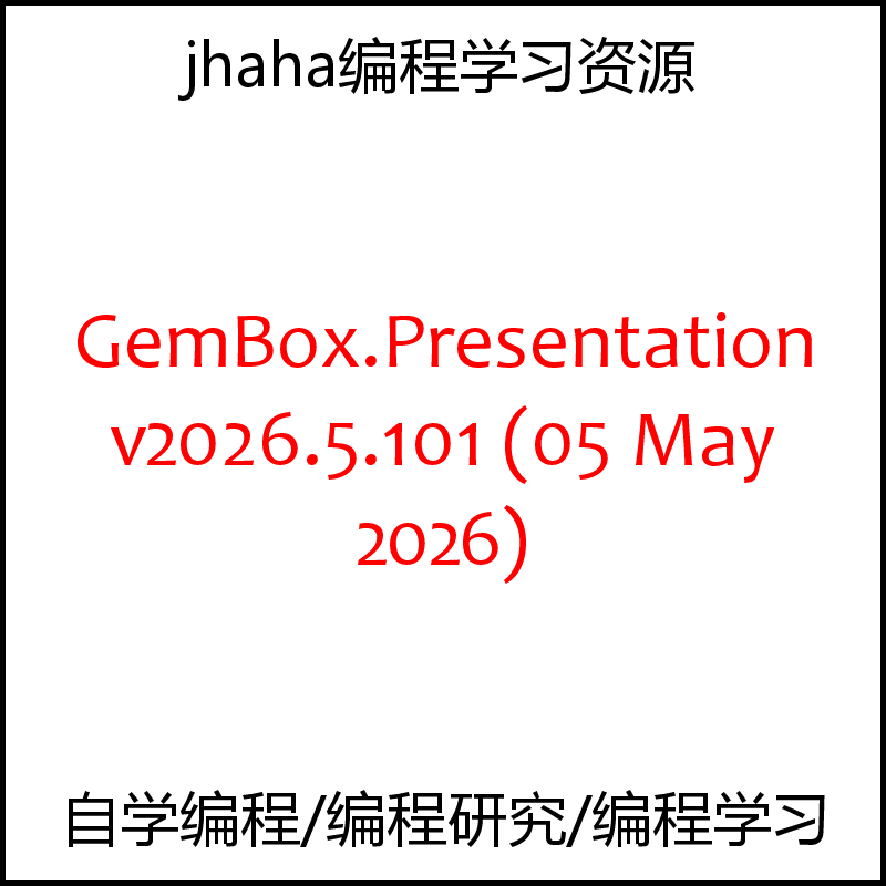 GemBox.Presentation v2026.5.101