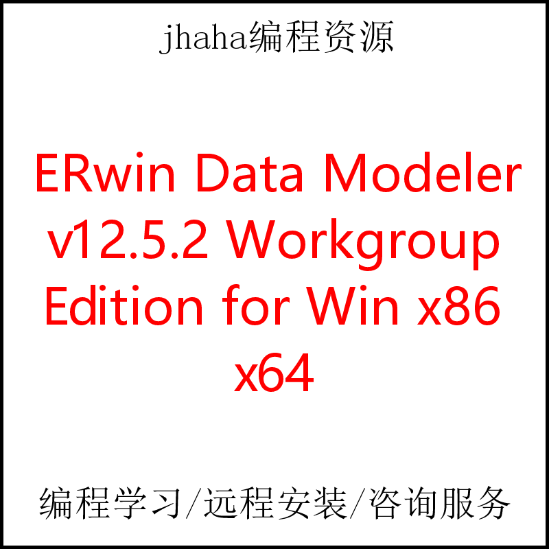 ERwin Data Modeler v12.5.2 Workgroup Edition for Win x86 x64