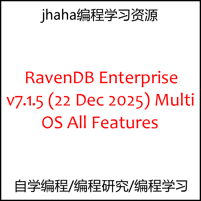 RavenDB Enterprise v7.1.5 Multi OS + All Features