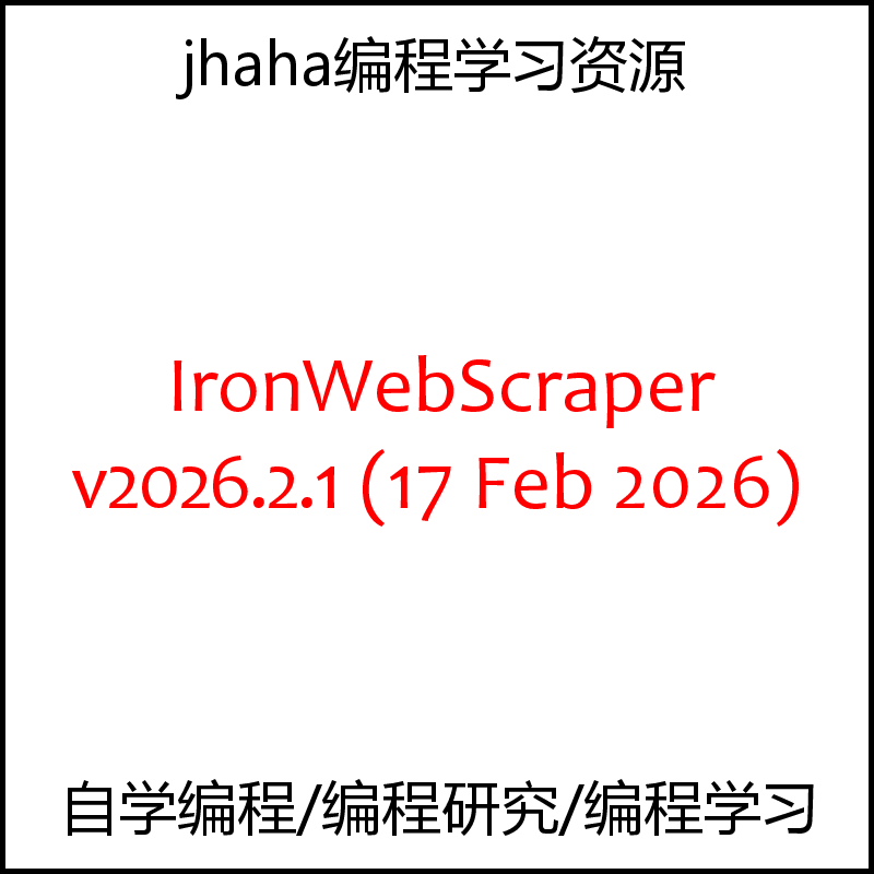 IronWebScraper v2026.2.1