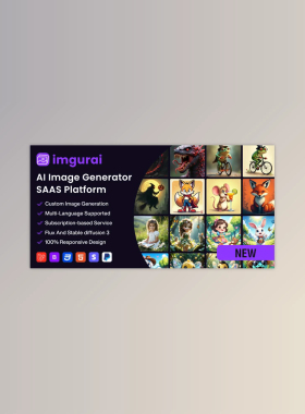 Imgurai v1.7.0 Nulled - AI Image Generator (SAAS)